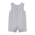 Load image into Gallery viewer, Gray Gingham Golf Shortalls