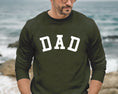 Load image into Gallery viewer, Mom, Dad and Baby Family Matching Sweatshirts in Army Green