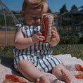 Load image into Gallery viewer, Overalls | Denim Stripe