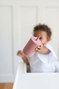Load image into Gallery viewer, Silicone Straw Cup for Babies & Toddlers - 6oz Silicone Sippy Cup