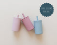 Load image into Gallery viewer, Silicone Straw Cup for Babies & Toddlers - more colors