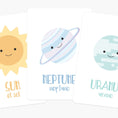 Load image into Gallery viewer, Space Planet Flashcards