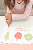 Load image into Gallery viewer, Vegetable Flashcards