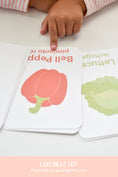 Load image into Gallery viewer, Vegetable Flashcards
