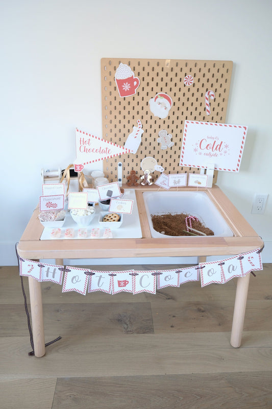 Hot Cocoa Dramatic Play Printables