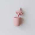 Load image into Gallery viewer, Mini Straw Cup - Silicone Straw Cup for Babies & Young Toddlers