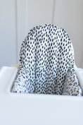 Load image into Gallery viewer, White & Black Dots IKEA Antilop Cushion Cover