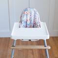 Load image into Gallery viewer, Gray Floral IKEA Antilop Cushion Cover