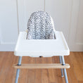 Load image into Gallery viewer, White & Black Dots IKEA Antilop Cushion Cover