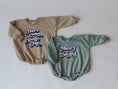 Load image into Gallery viewer, Merry and Bright Sweatshirt Romper