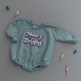 Load image into Gallery viewer, Merry and Bright Sweatshirt Romper