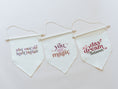 Load image into Gallery viewer, Daydream Believer Canvas Pennant
