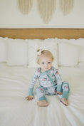 Load image into Gallery viewer, Cruisin' to Christmas Bamboo Zippy Romper