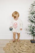 Load image into Gallery viewer, Vintage Santa Oversized Bamboo Sweatshirt Romper