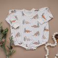 Load image into Gallery viewer, Christmas Tree-Rex Bamboo Bubble Romper