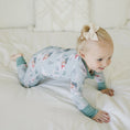 Load image into Gallery viewer, Cruisin' to Christmas Bamboo Zippy Romper