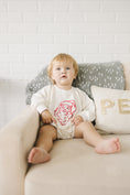 Load image into Gallery viewer, Vintage Santa Oversized Bamboo Sweatshirt Romper