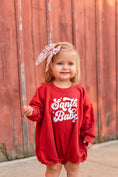 Load image into Gallery viewer, Santa Baby Sweatshirt Romper
