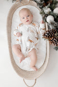 Load image into Gallery viewer, Christmas Tree-Rex Bamboo Bubble Romper