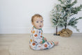 Load image into Gallery viewer, Christmas Ornament Bamboo Zippy Romper