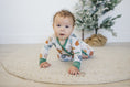 Load image into Gallery viewer, Christmas Ornament Bamboo Zippy Romper