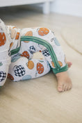Load image into Gallery viewer, Christmas Ornament Bamboo Zippy Romper