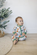 Load image into Gallery viewer, Christmas Ornament Bamboo Zippy Romper