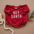 Load image into Gallery viewer, Hey Santa Sweatshirt Romper