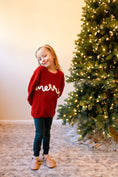 Load image into Gallery viewer, Merry Hand Embroidered Sweater