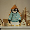 Load image into Gallery viewer, Little Lights Mini Holiday Penguin Lamp ~ Limited Edition