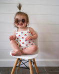 Load image into Gallery viewer, Red White & Blue Tulip Ribbed Bamboo 2pc Tank Set