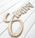 Load image into Gallery viewer, Custom 3D name sign