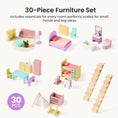 Load image into Gallery viewer, Tiny Land® Sweetwood Dollhouse without Dolls