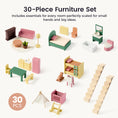 Load image into Gallery viewer, Tiny Land® Sweetwood Dollhouse without Dolls
