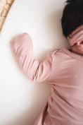 Load image into Gallery viewer, Dusty Pink Bamboo Knotted Baby Gown