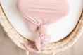 Load image into Gallery viewer, Dusty Pink Bamboo Knotted Baby Gown