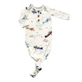 Load image into Gallery viewer, Knotted Baby Gown - Vintage Airplane