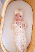 Load image into Gallery viewer, Wildflower Bamboo Knotted Baby Gown