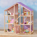 Load image into Gallery viewer, Tiny Land® Sweetwood Unicorn Dollhouse & Wooden Dollhouse Dolls