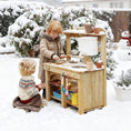 Load image into Gallery viewer, Tiny Land® Mud Kitchen - DuoPlay Outdoor Play Kitchen for Kids