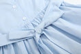 Load image into Gallery viewer, Light Blue USA Flag Smocked Dress