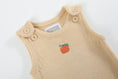 Load image into Gallery viewer, Light Brown Pumpkin Knit Romper