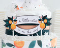 Load image into Gallery viewer, Little Clementine Diaper Cake