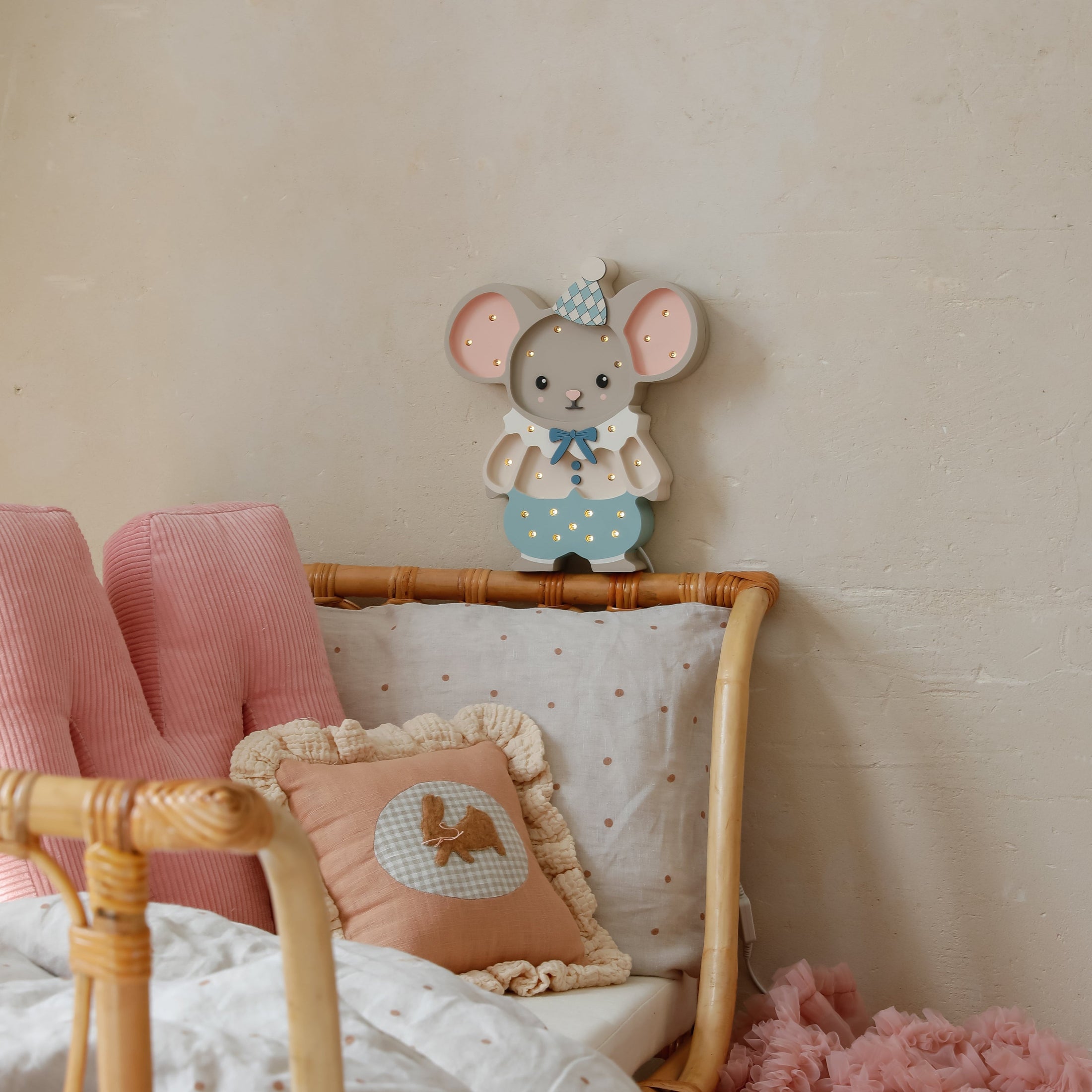 Little Lights Felix The Mouse Lamp