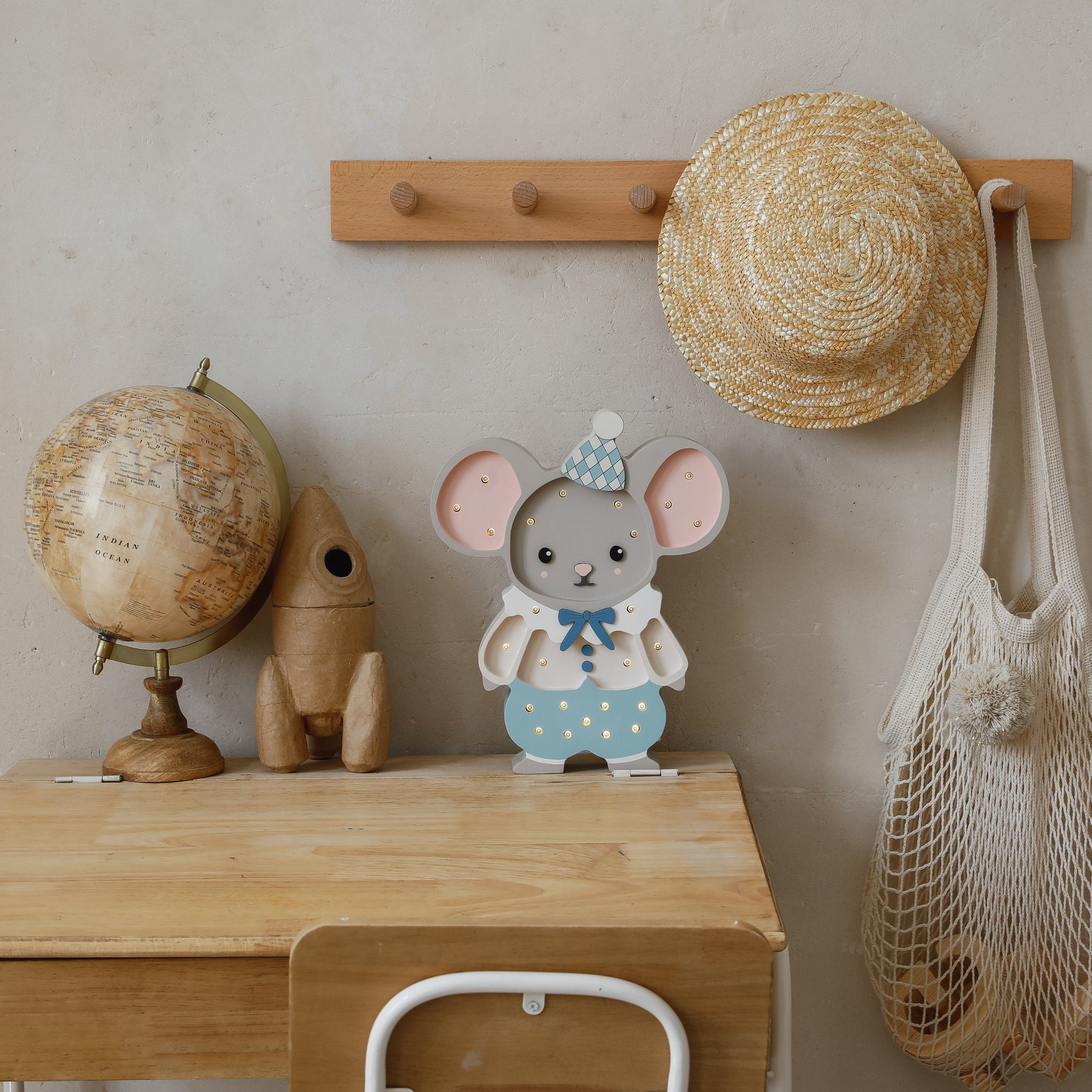 Little Lights Felix The Mouse Lamp