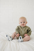 Load image into Gallery viewer, Long-Sleeved Pocket Tee Romper