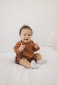 Load image into Gallery viewer, Long-Sleeved Pocket Tee Romper