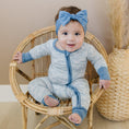 Load image into Gallery viewer, Making Waves Bamboo Zippy Romper