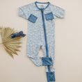 Load image into Gallery viewer, Making Waves Bamboo Zippy Romper