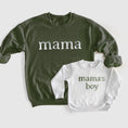 Load image into Gallery viewer, Mama and Mama’s Boy Matching Outfits | Embroidered Mother Son Set